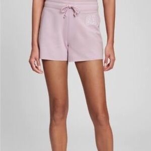 Gap Factory Fleece Logo Shorts Pale Purple Plum Women’s Plus Size XXL NEW